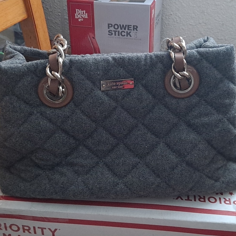 Kate spade bag gray